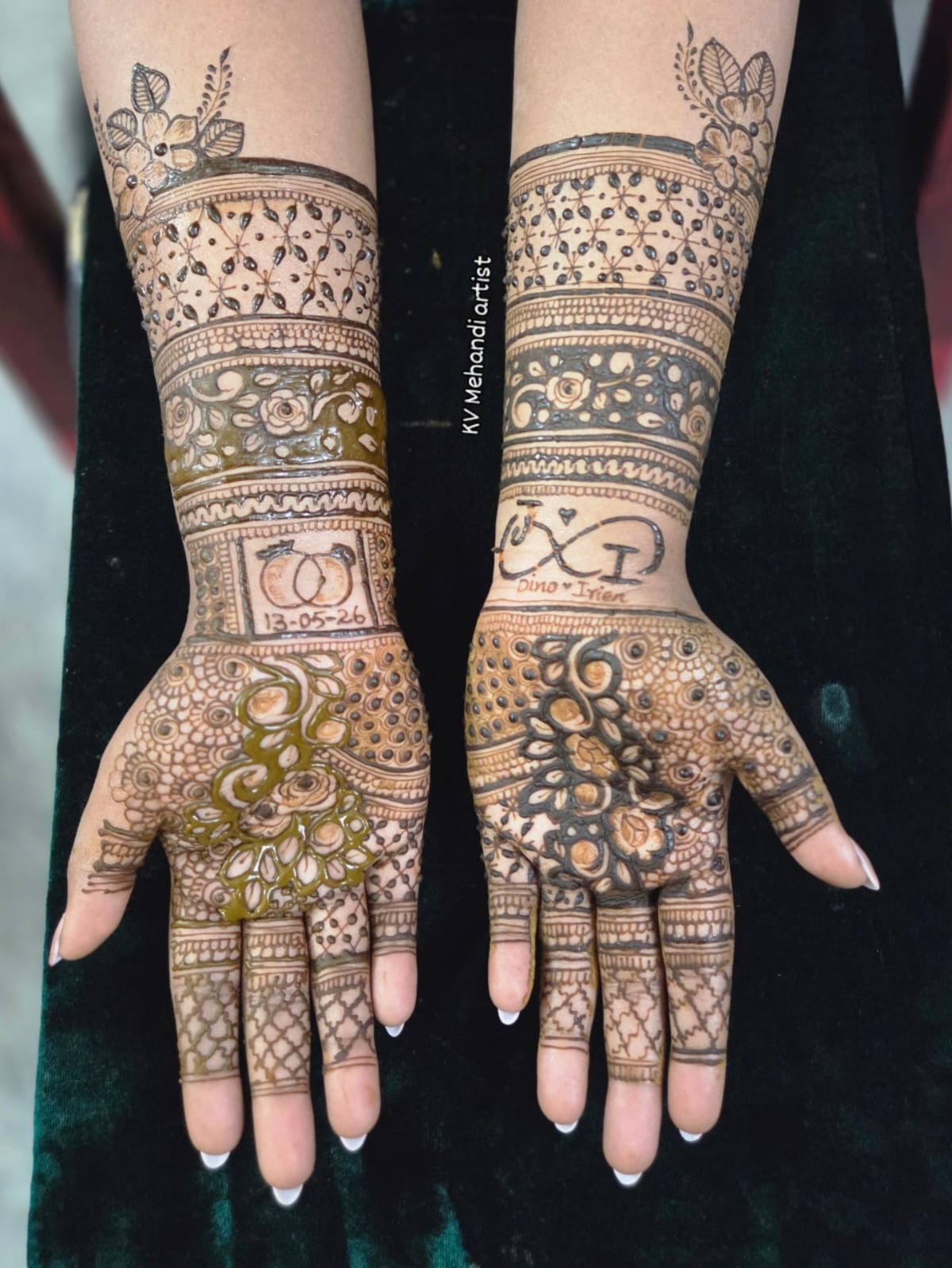 Lotus Mandala Feet Design