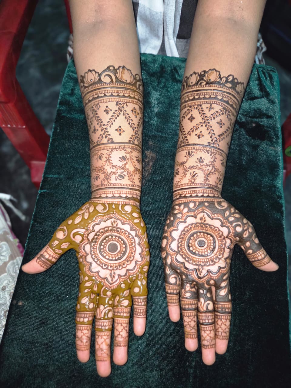 Bridal Namaste Close-up